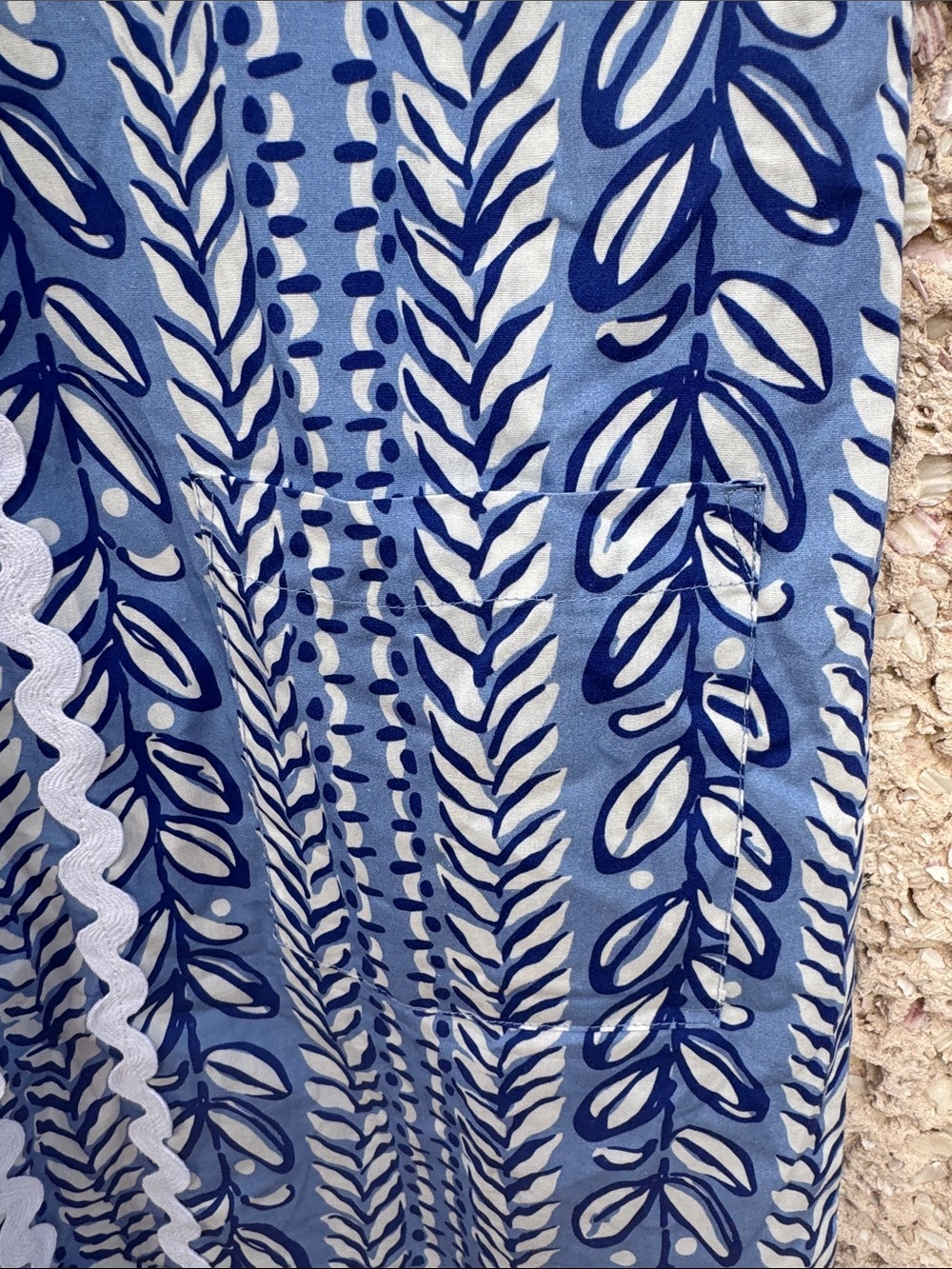 Sail to Sable Hydrangea Ric Rac Dress NWT - Picture 9 of 12